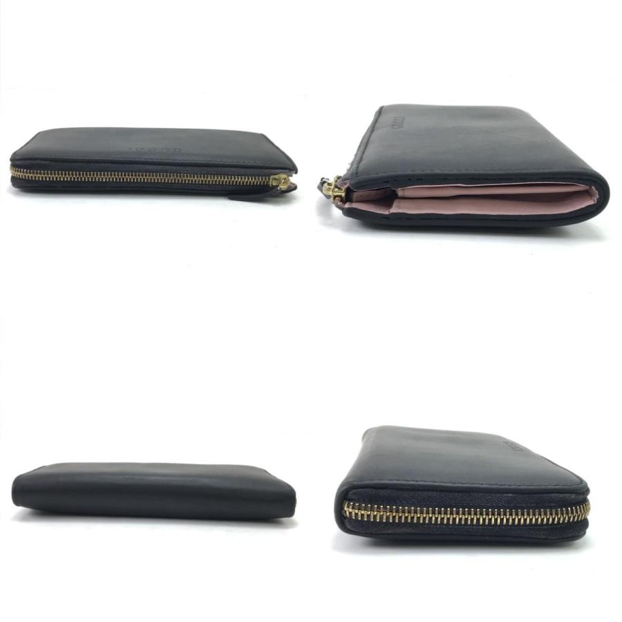 GUCCI 332747グッチシマ 長財布 ラウンドファスナー ユニセックス GUCCI（グッチ） L字ファスナー長財布 332747 ブラック 傷や汚れあり