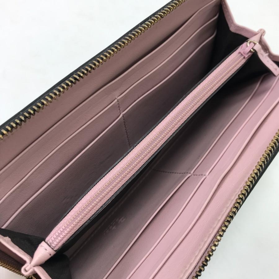 GUCCI（グッチ） L字ファスナー長財布 332747 ブラック 傷や汚れあり