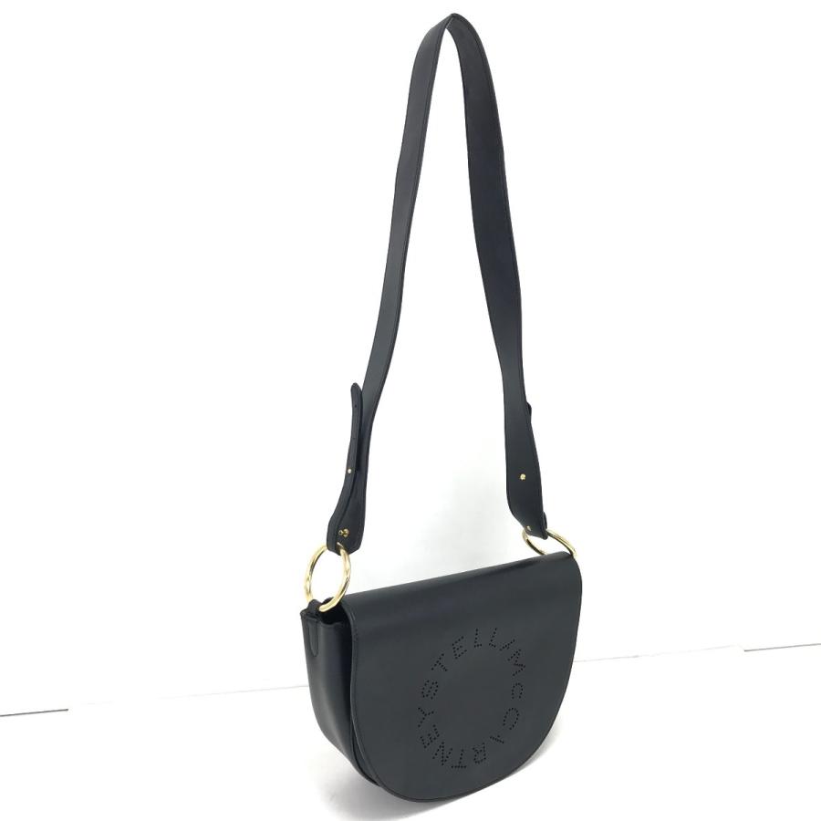 Stella McCartney ブラック ショルダーバッグステラマッカートニー