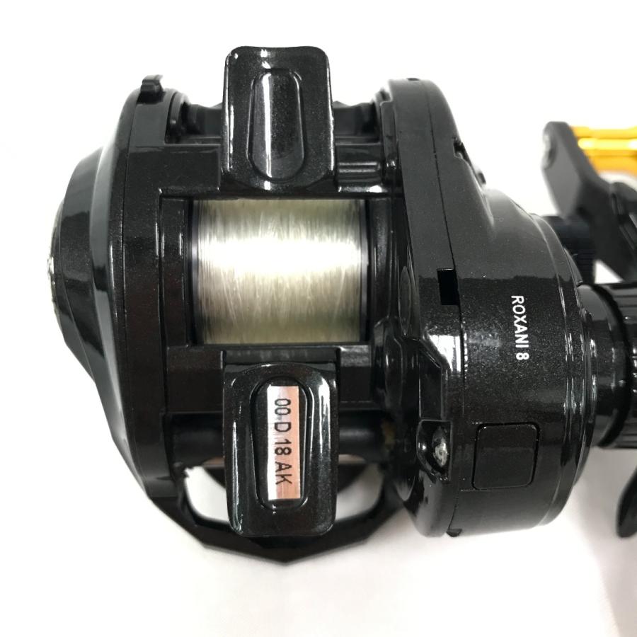 アブガルシア ロキサーニ8 ベイトリール Abu Garcia アブガルシア ベイトリール ロキサーニ8 箱、ハンドル付