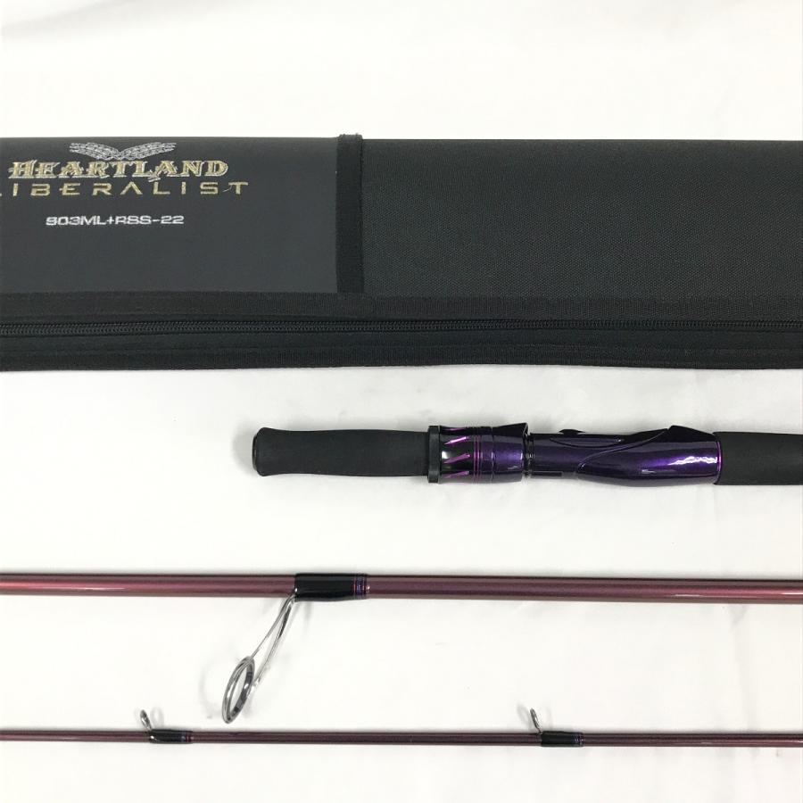 DAIWA ダイワ ルアーロッド ハートランド リベラリスト 903ML+RSS-22 ケース付 05806403 DAIWA ダイワ ルアーロッド ハートランド リベラリスト 903ML+RSS-22