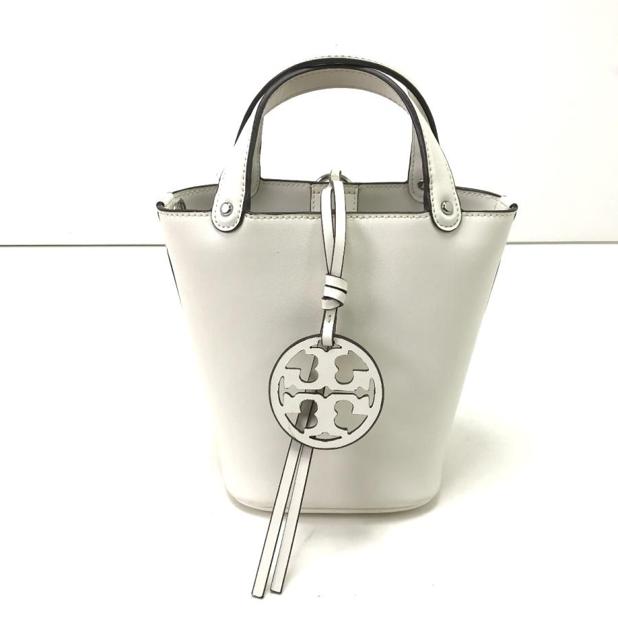 TORY BURCH（トリーバーチ） 2WAYショルダーバッグ ホワイト やや傷や