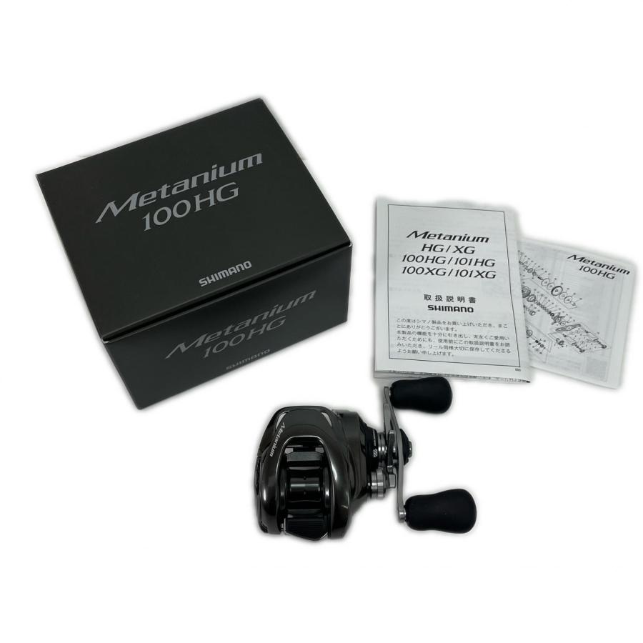 SHIMANO シマノ ベイトリール メタニウム100HG 046116 やや傷や汚れ