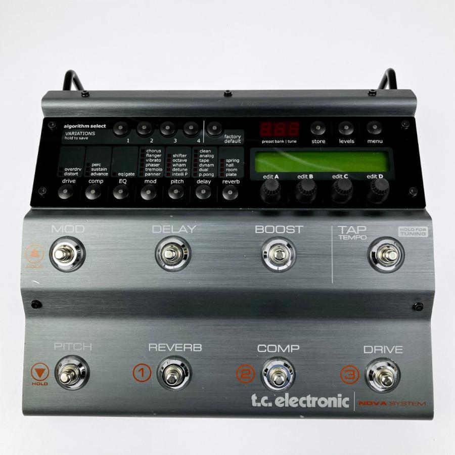 楽器、器材 【動作確認済】t.c.electronic NOVA SYSTEM マルチエフェクター