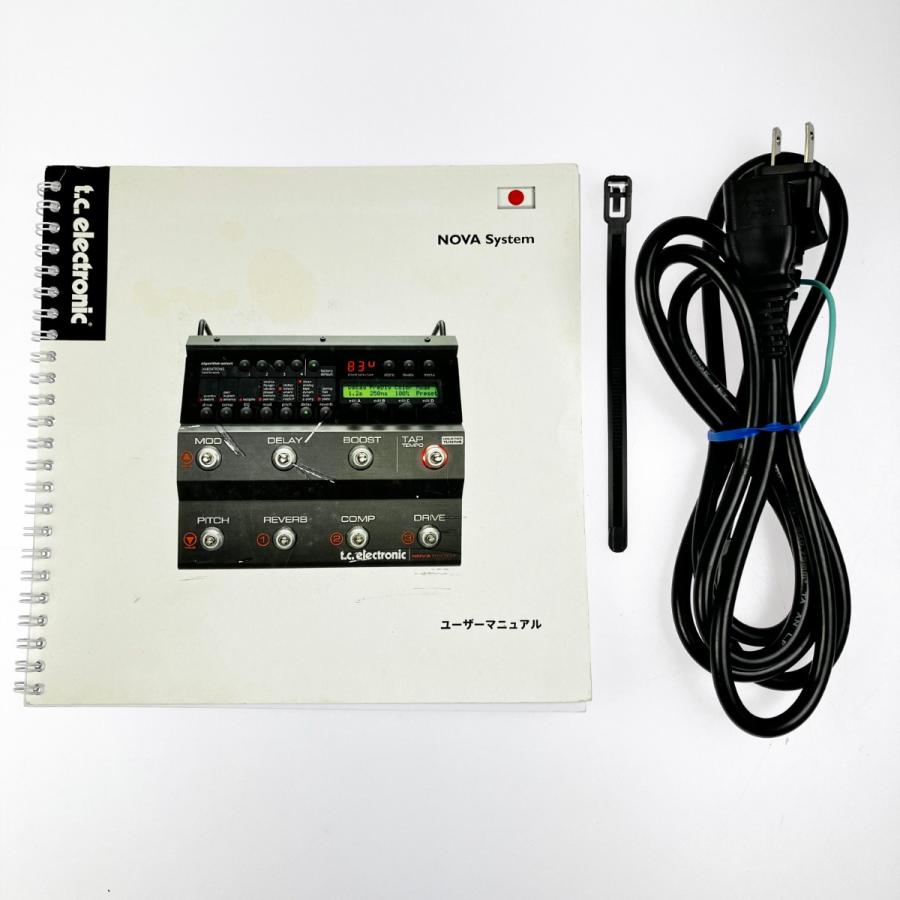 tc electronic NOVA SYSTEM 動作確認済 箱付 楽器、器材 【動作確認済】t.c.electronic NOVA SYSTEM マルチエフェクター