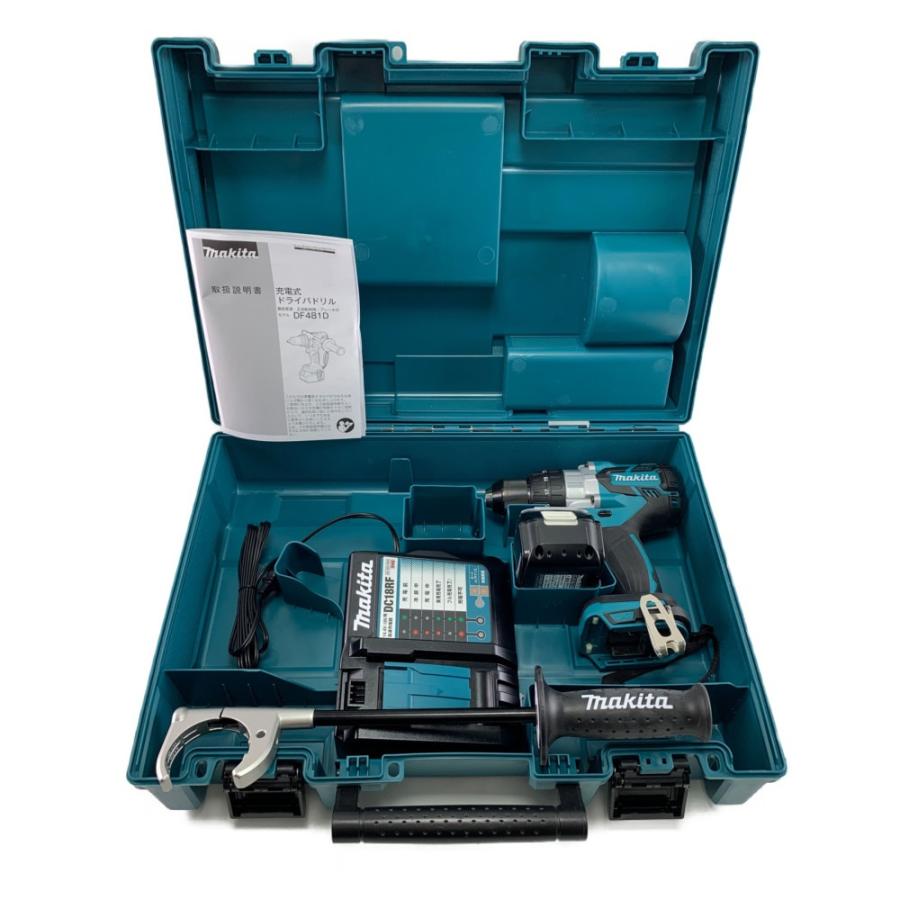 ▽▽ MAKITA マキタ 充電式ドライバドリル 18V 6.0Ah DF481DRGX 