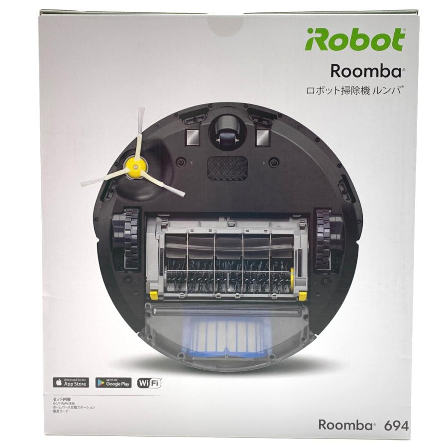 新品 未使用 未開封 iRobot ルンバ694 ロボット掃除機 R694060 ▽▽ ROOMBA ロボット掃除機 ルンバ 694 R694060 開封未使用品 未使用