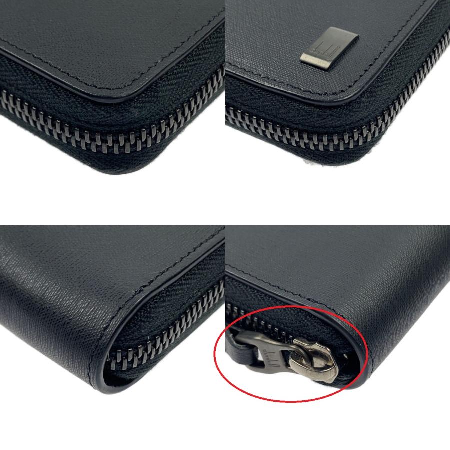 dunhill ▽▽ ダンヒル サイドカーガンメタル メンズ 長財布  