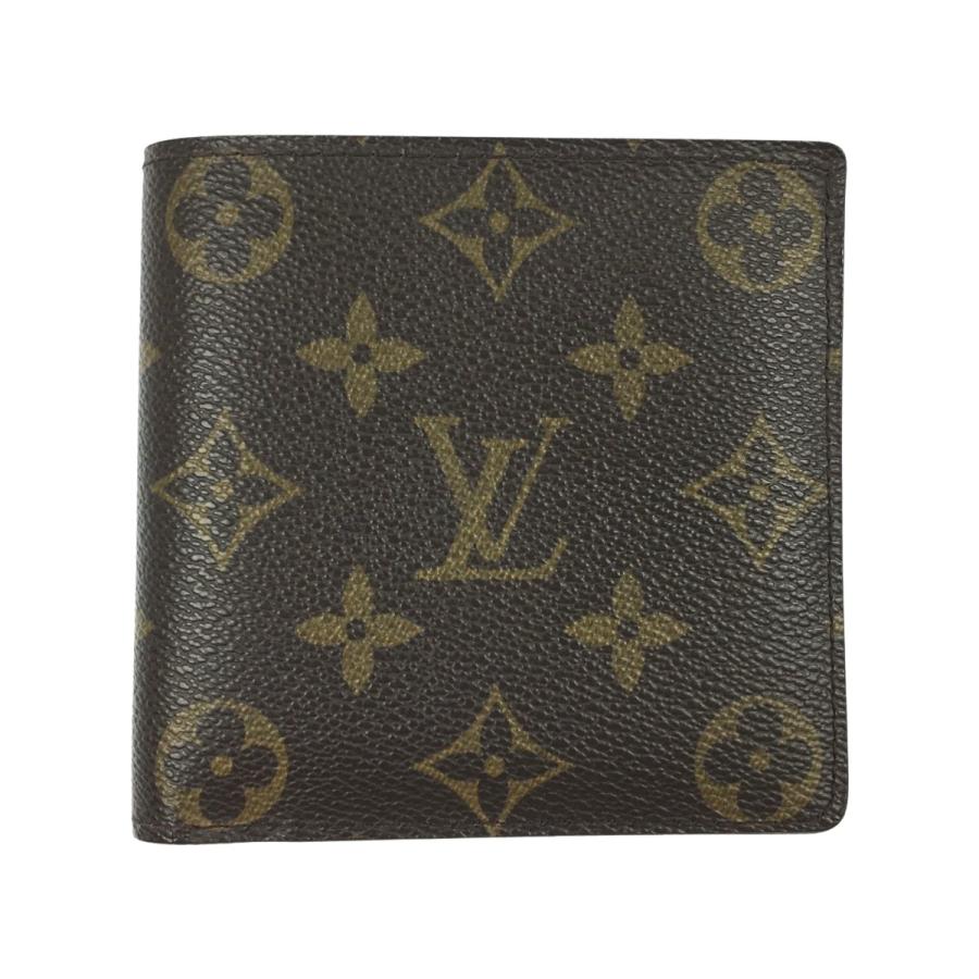 ルイヴィトン　 モノグラム ポルト・ビエ・カルト　 2つ折り　ブラウン LOUIS VUITTON（ルイ・ヴィトン） ▽▽ モノグラム ポルト ビエ