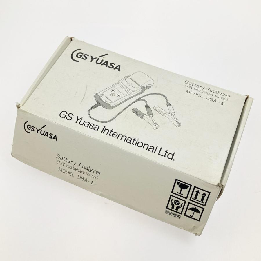 ▽▽ GS YUASA バッテリーアナライザー（DC12V専用） DBA-5 傷や汚れ