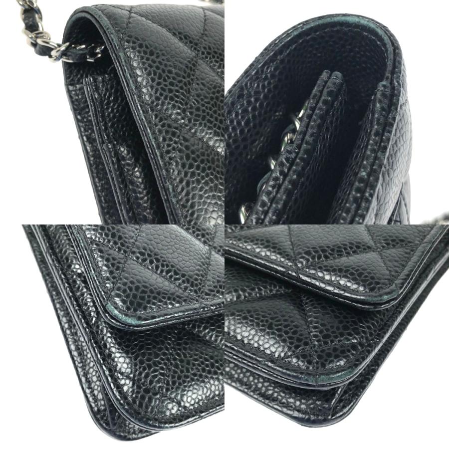CHANEL（シャネル） ▽▽ マトラッセ キャビアスキン チェーン