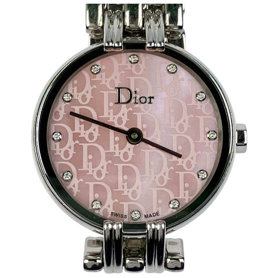 ▽▽ Christian Dior クリスチャンディオール バギラ クォーツ ピンク 