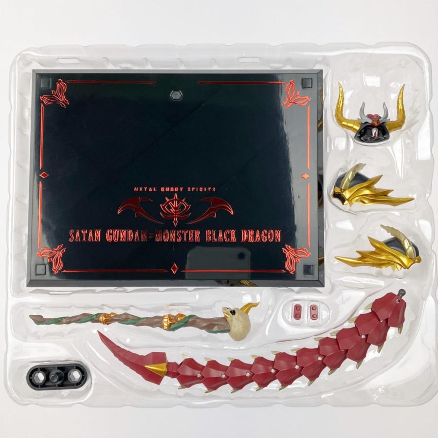 ▽▽ METAL ROBOT魂 サタンガンダム=モンスターブラックドラゴン