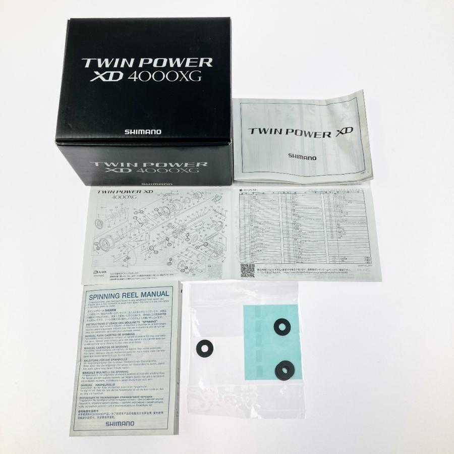 ▽▽ SHIMANO シマノ 21ツインパワーXD 4000XG 04293 やや傷や汚れあり  