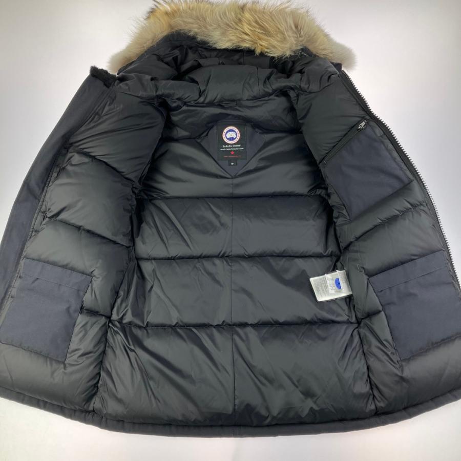 「美品」✨カナダグース 3438JM コヨーテファー　ブラック CANADA GOOSE（カナダグース） ▽▽ ジャスパー ダウンジャケット