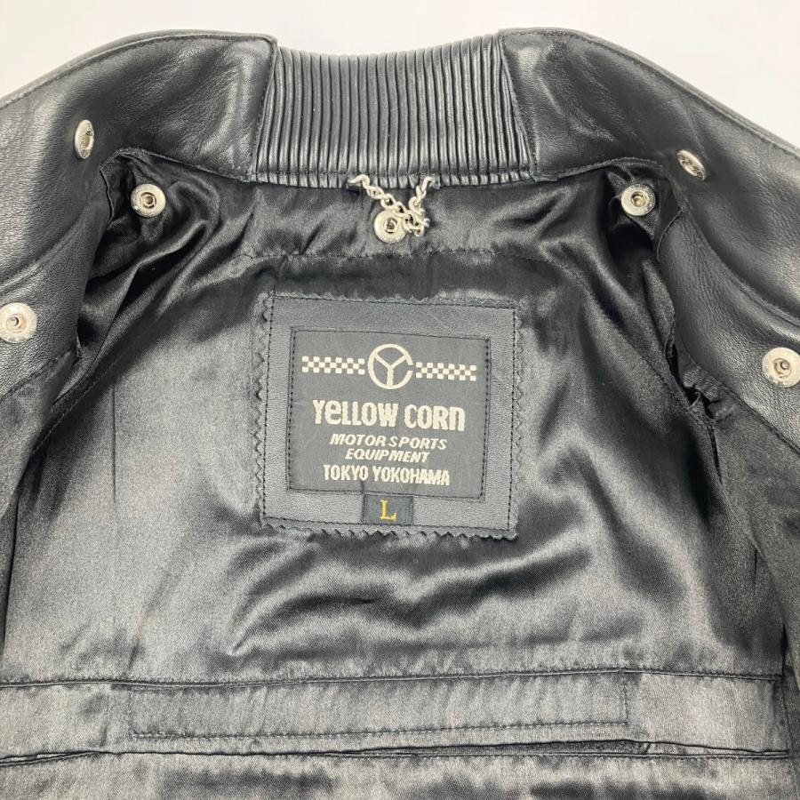 ▽▽ YELLOW CORN イエローコーン ライダース レザージャケット