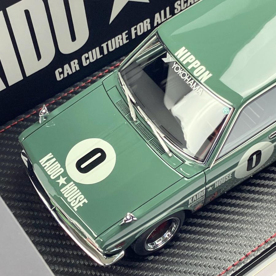 イグニッションモデル 1/64 ダットサン ブルーバード 510 ワゴン 緑 ▽▽ ignition model イグニッションモデル ダットサン ブルーバード
