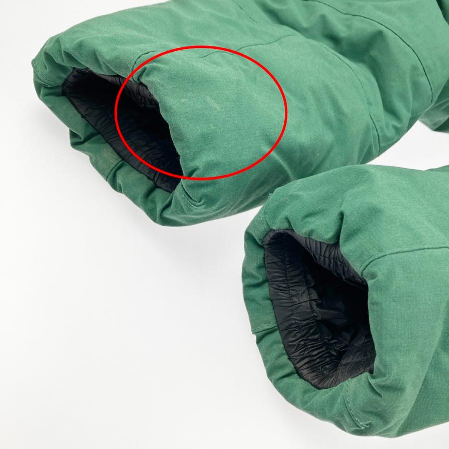 ▽▽ THE NORTH FACE ザノースフェイス ファイヤーフライ インサレーテッド パーカ  M NY82231 グリーン 傷や汚れありの画像