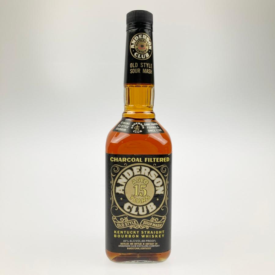 アンダーソンクラブ 15年 バーボンウイスキー 750ml 古酒 t*m様
