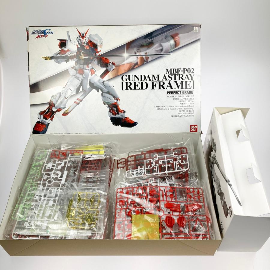 ▽▽ PG 1/60 ガンダムアストレイ レッドフレーム 未組立品 箱ダメージ