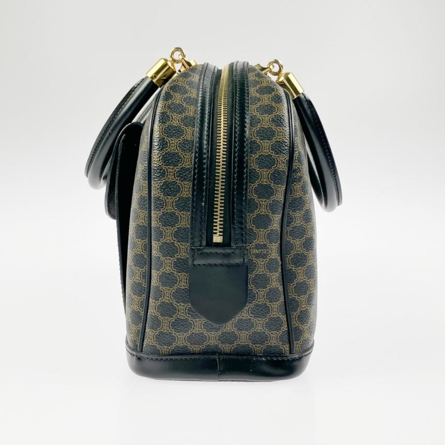 CELINE（セリーヌ） ▽▽ ハンドバッグ マカダム MC99/1 ブラウン