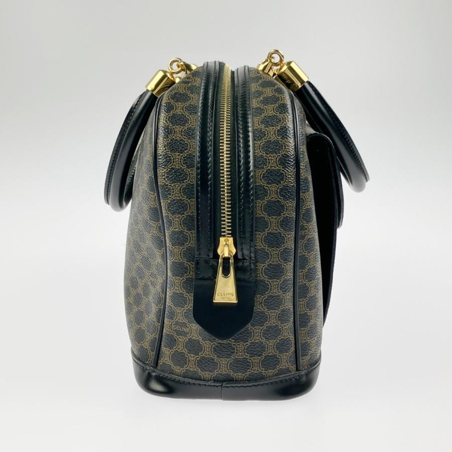 m*g様 正規品 CELINE セリーヌ　ハンドバック　マカダム柄 CELINE（セリーヌ） ▽▽ ハンドバッグ マカダム MC99/1 ブラウン