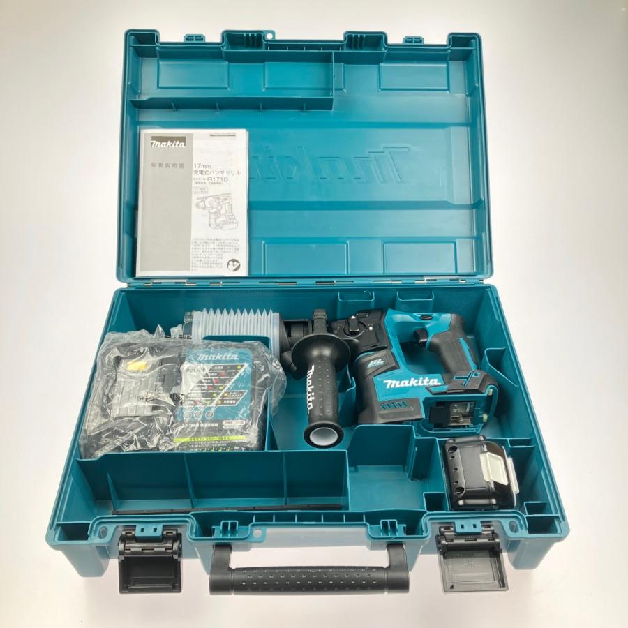 ▽▽ MAKITA マキタ 充電式 ハンマドリル 17mm 充電器 バッテリ1個 