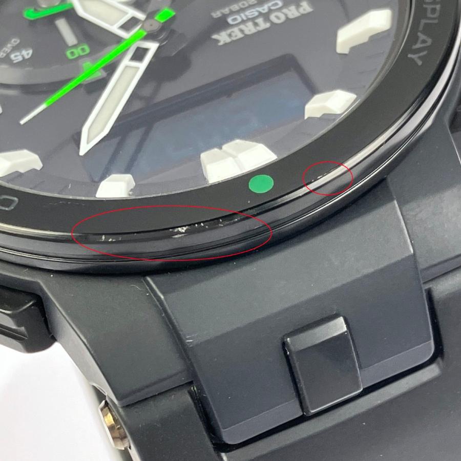 CASIO（カシオ） PRO TREK プロトレック PRW-7000-1AJF やや傷や汚れ