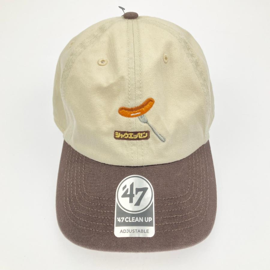 シャウエッセンキャップ ブラウン 新品未使用 完売品 ファイターズコラボ ファイターズ×シャウエッセン '47 キャップ ブラウン - メルカリ