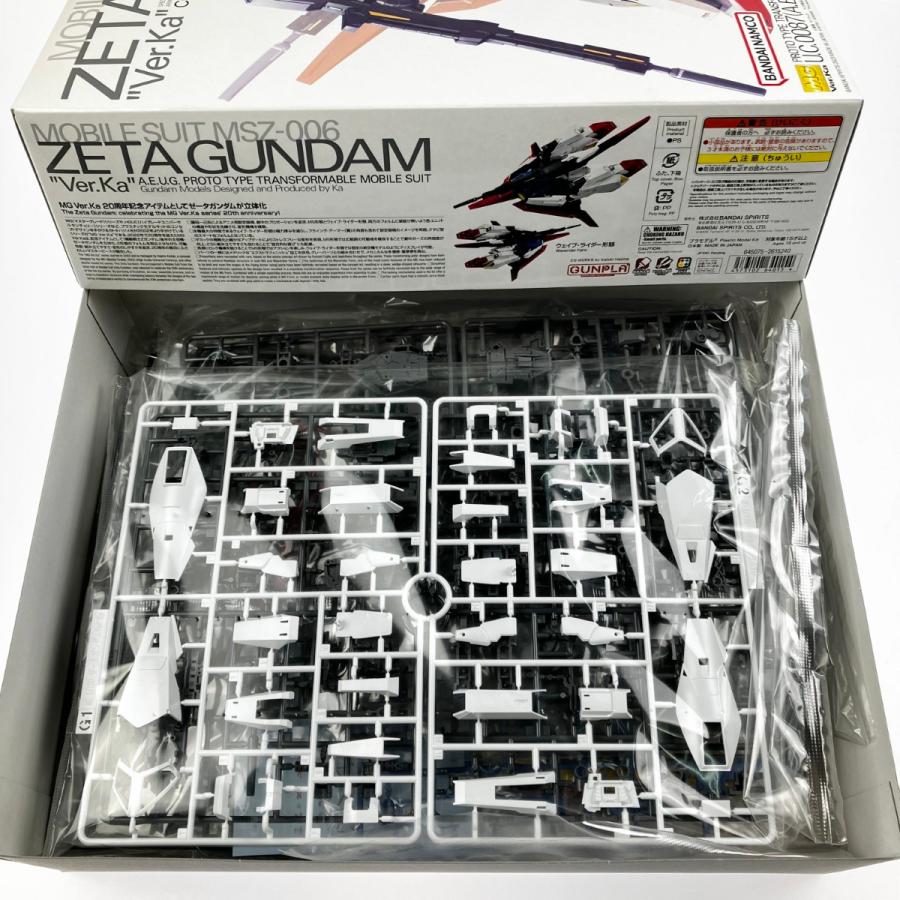 ▽▽ バンダイスピリッツ MG 1/100 ゼータガンダム Ver.Ka 未組立品 未