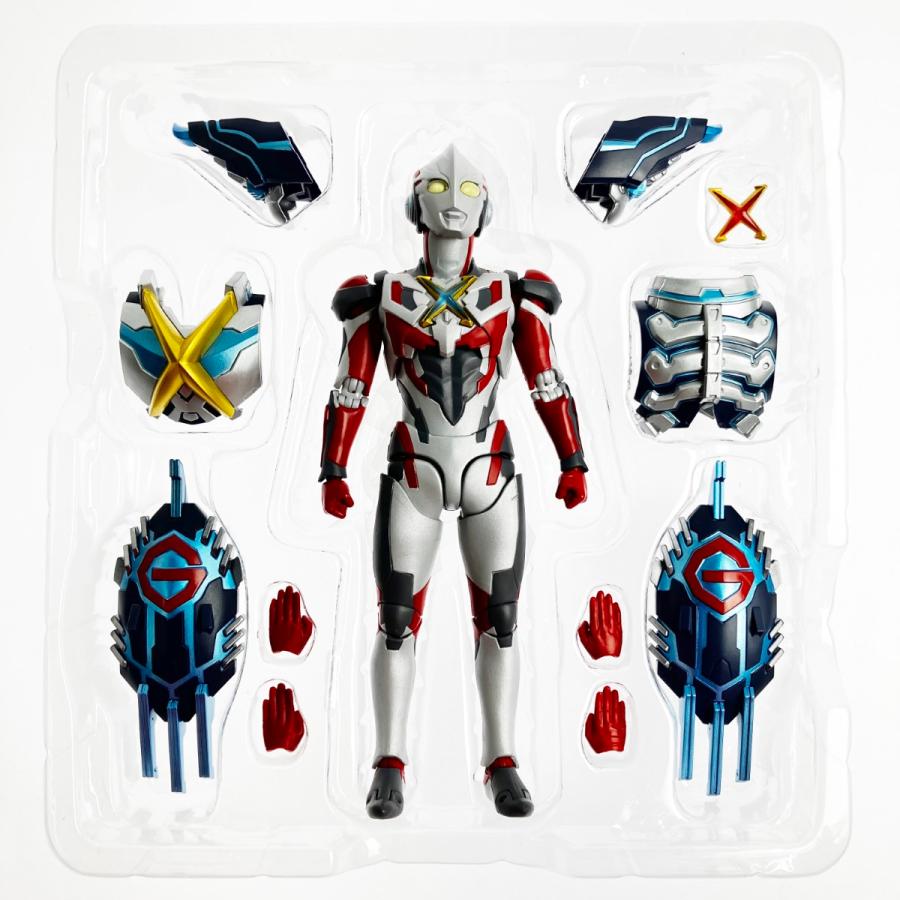 ▽▽ バンダイスピリッツ S.H.Figuarts ウルトラマンエックス＆ゴモラアーマーセット やや傷や汚れありの画像