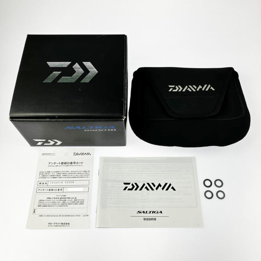 ▽▽ DAIWA ダイワ 15ソルティガ 6500H 059561 やや傷や汚れあり