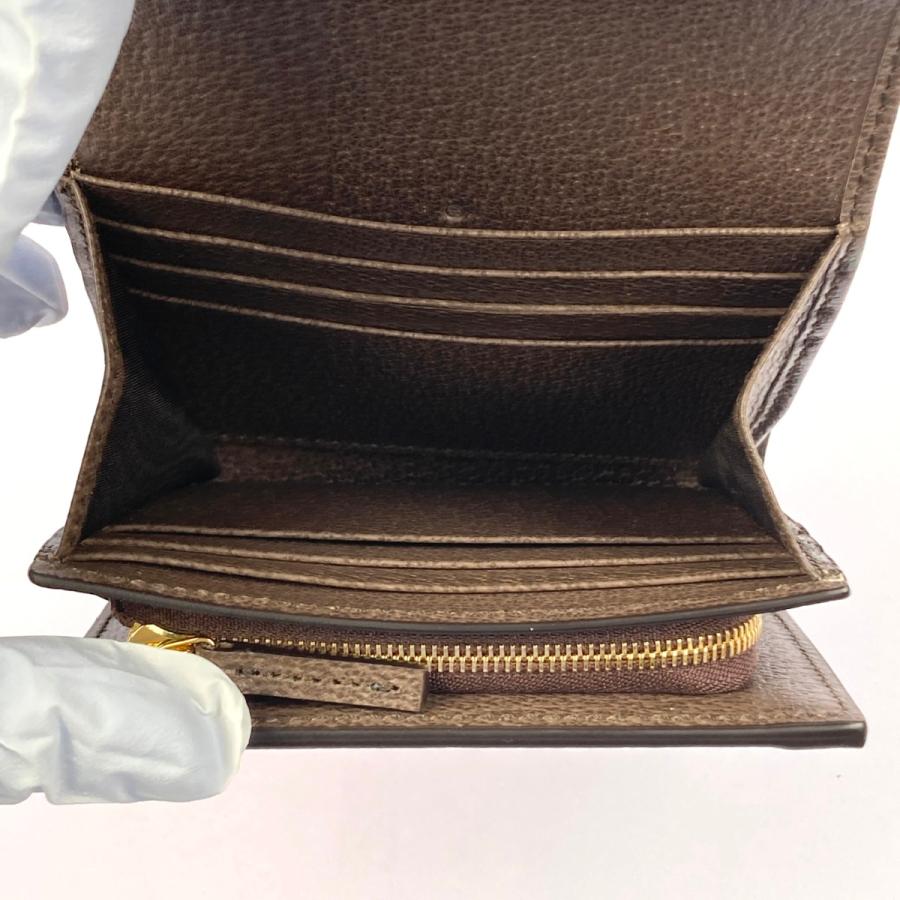 GUCCI（グッチ） ▽▽ GG オフィディア 2つ折り財布 598662 目立った傷
