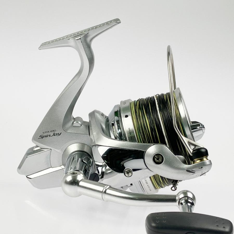 SHIMANO シマノ 14スーパーエアロ スピンジョイ 35 SA53 右ハンドル やや傷や汚れありの画像