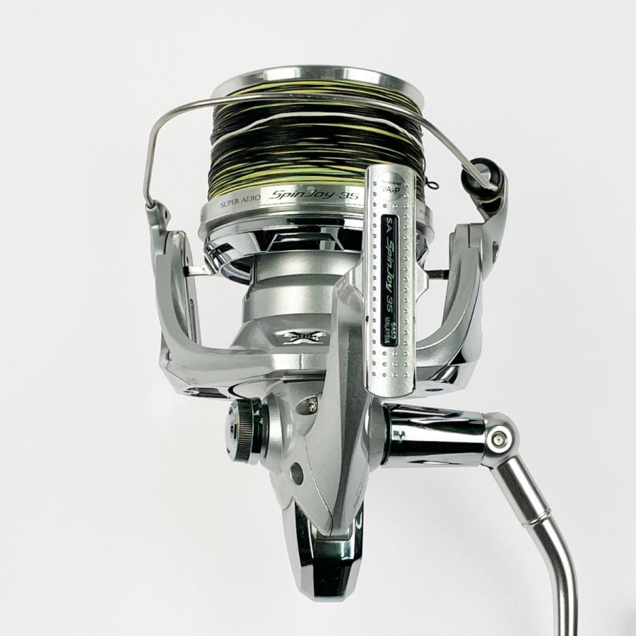 SHIMANO シマノ 14スーパーエアロ スピンジョイ 35 SA53 右ハンドル やや傷や汚れありの画像