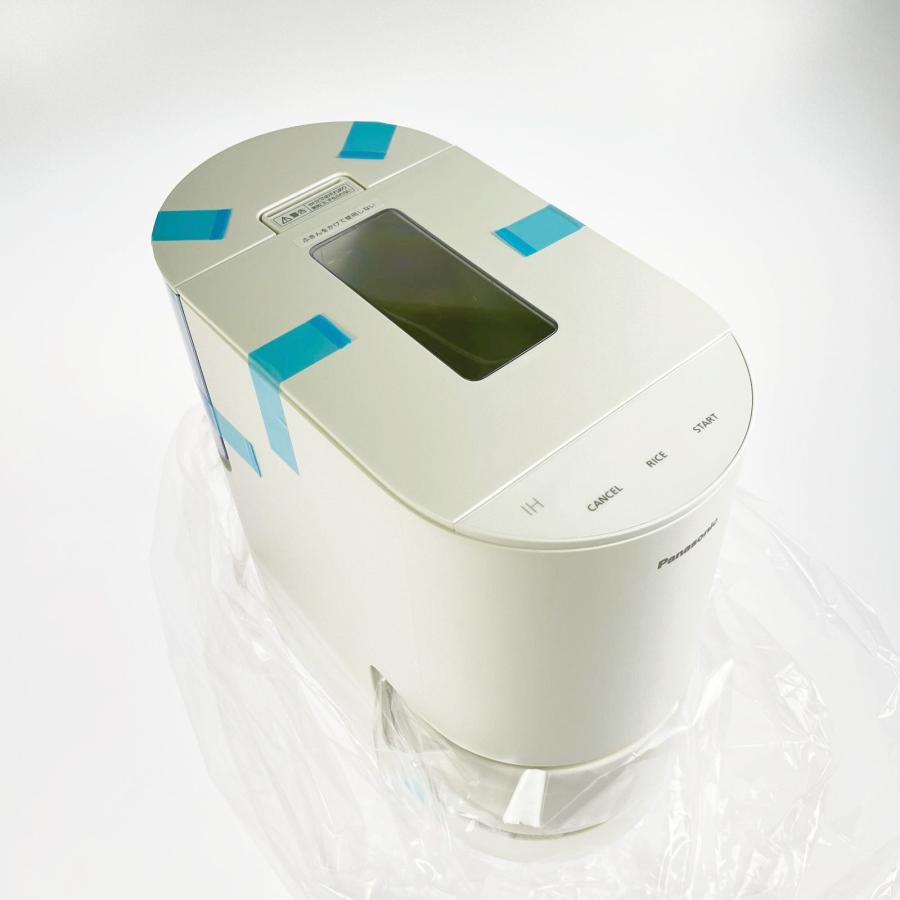 Panasonic パナソニック 自動計量IH炊飯器 2合炊き SR-AX1-W 2023年製