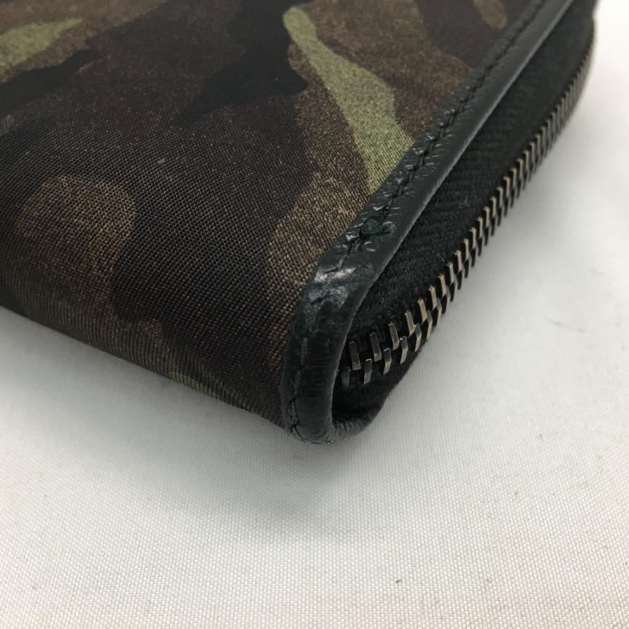 PRADA（プラダ） ▽▽ メンズ長財布 ラウンドファスナー カモフラ 迷彩