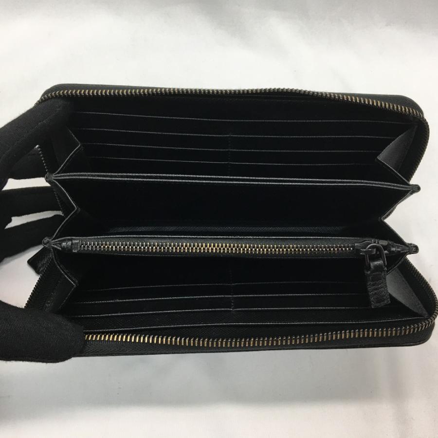 PRADA（プラダ） ▽▽ メンズ長財布 ラウンドファスナー カモフラ 迷彩