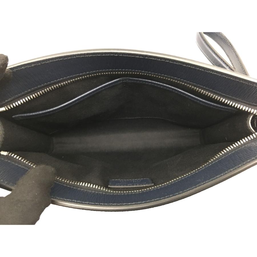 ▼▼Salvatore Ferragamo サルヴァトーレフェラガモ REVIVAL リバイバル クラッチバッグ GG-240298 ネイビー ▽▽ サルヴァトーレフェラガモ REVIVAL クラッチバッグ GG-240298