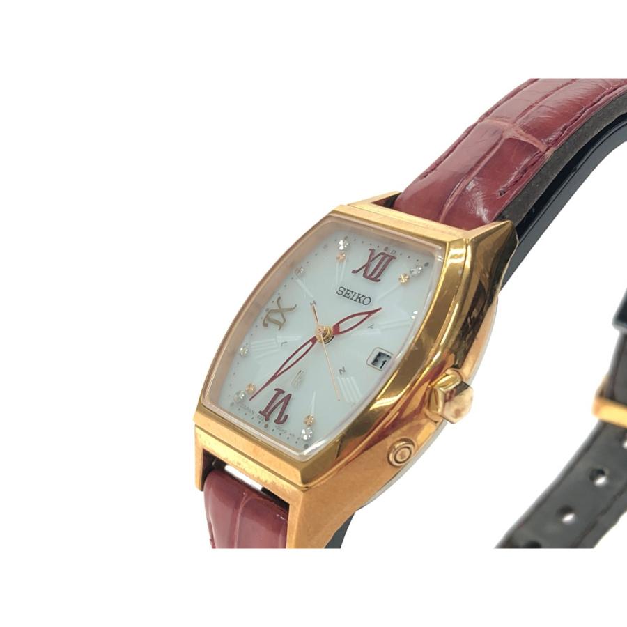 ▼▼SEIKO セイコー レディース腕時計 電波ソーラー LUKIA ルキア デイト フラワーパーティ SSQW022 SEIKO（セイコー） ▽▽ レディース腕時計 電波ソーラー LUKIA ルキア