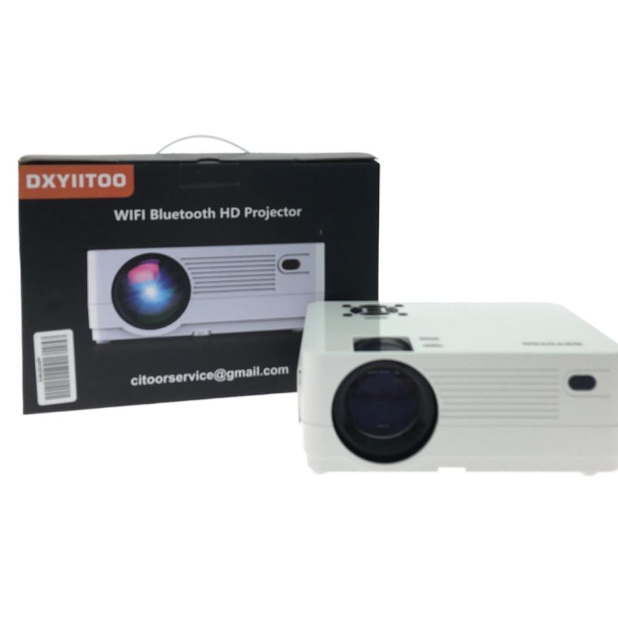 ▽▽ DXYIITOO プロジェクター WIFI Buletooth HD Projector 箱 ▽▽ DXYIITOO プロジェクター WIFI Buletooth HD Projector 箱