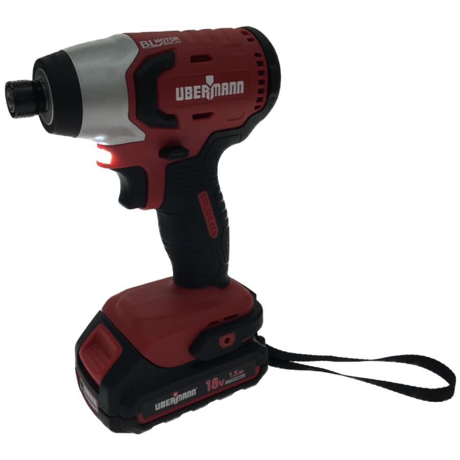 ▽▽ UBERMAN インパクトドライバ ケース・バッテリー・充電器付属 