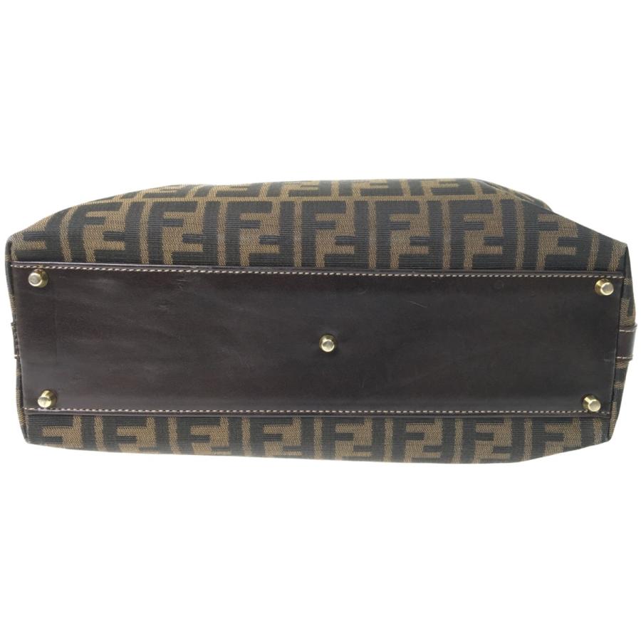 FENDI（フェンディ） ▽▽ ズッカ柄 2WAYトートバッグ キャンバス