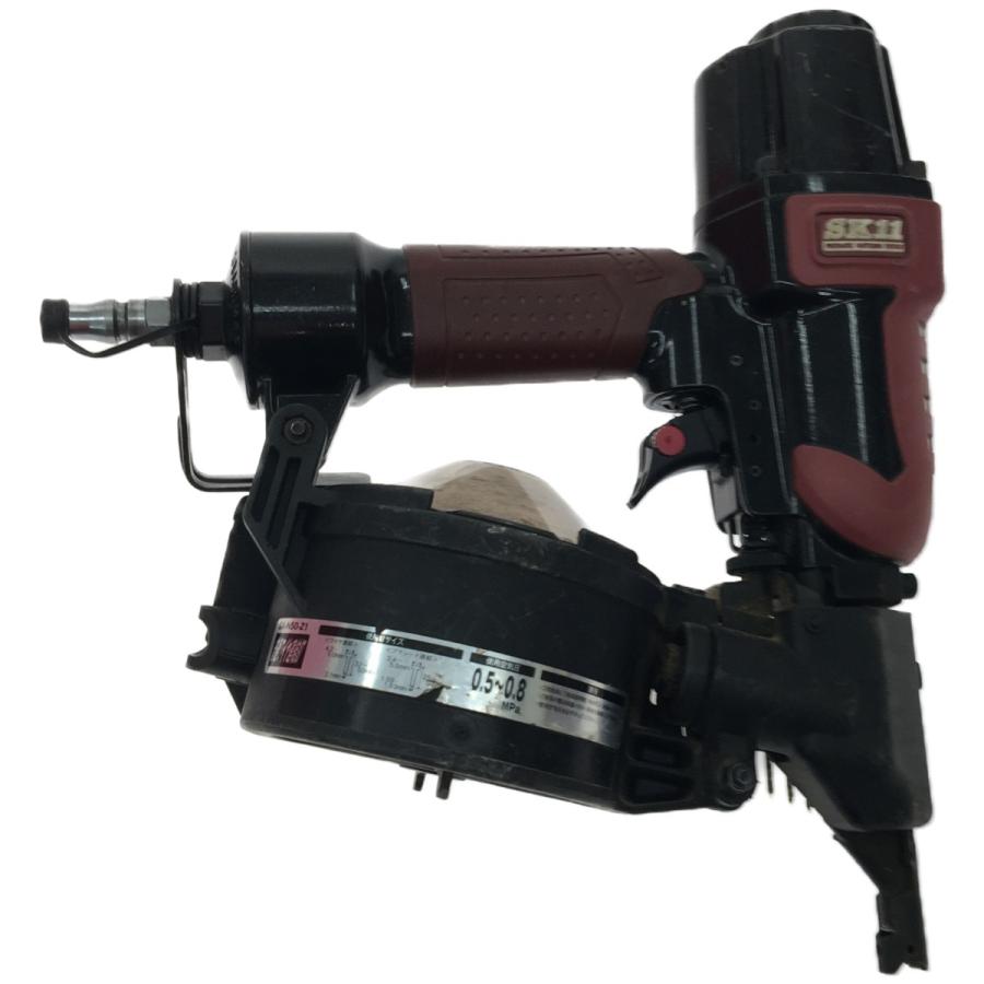 ▽▽ 藤原産業 エア釘打ち機 常圧 SK11 SA-N50-Z1 レッド ▽▽ 藤原産業 エア釘打ち機 常圧 SK11 SA-N50-Z1 レッド