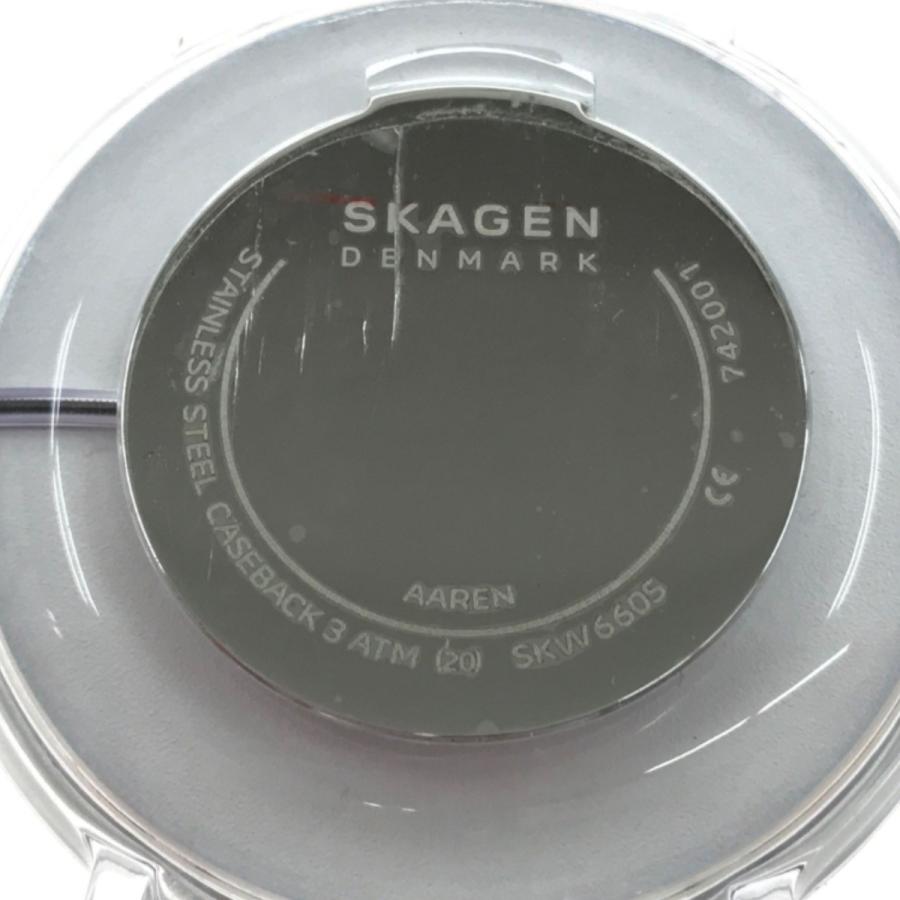 ▽▽ SKAGEN スカーゲン メンズ 腕時計 SKW6605 やや傷や汚れあり