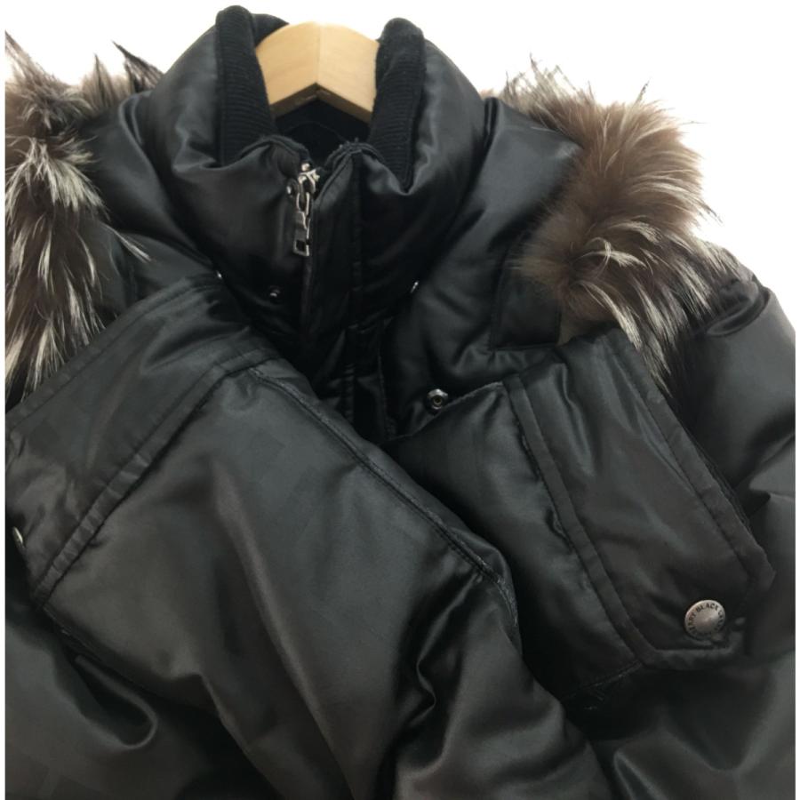 ▼▼BURBERRY BLACK LABEL バーバリーブラックレーベル ダウンジャケットM BMP63-733-09 ブラック BURBERRY BLACK LABEL（バーバリーブラックレーベル） ▽▽ ダウン