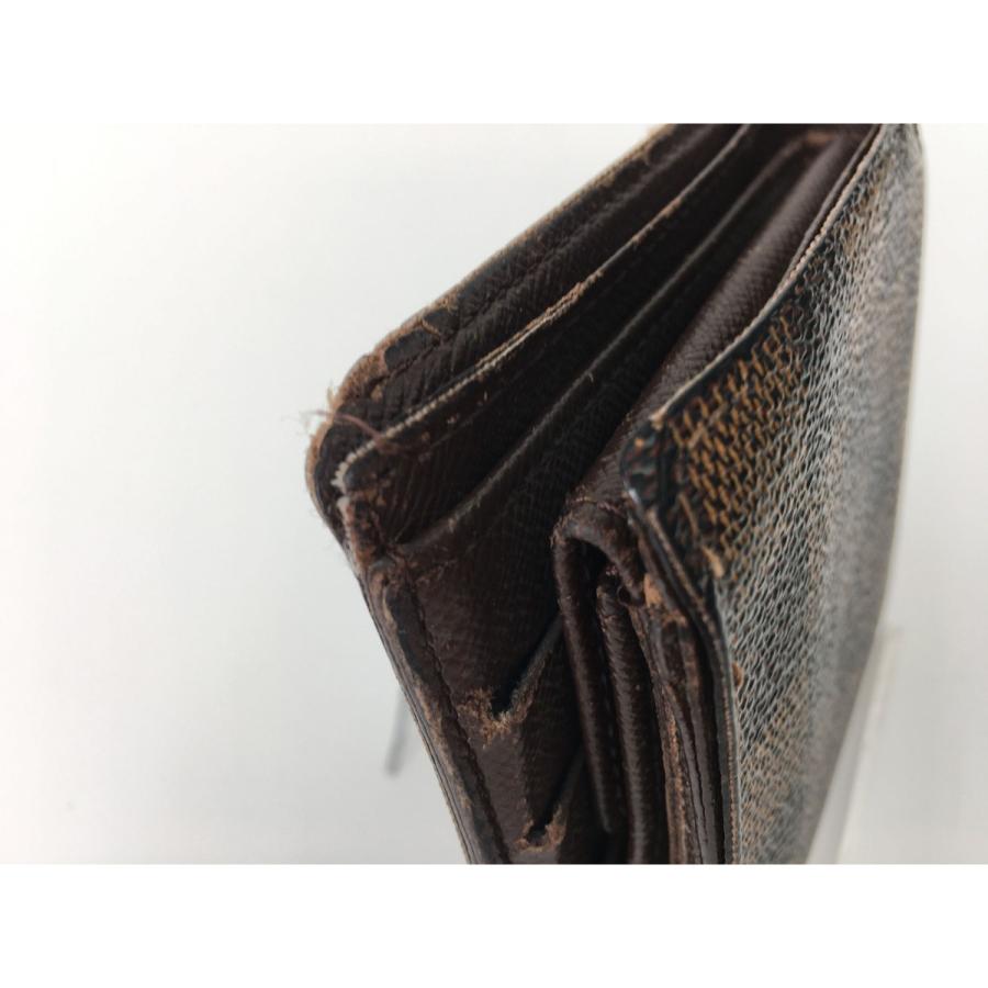 LOUIS VUITTON（ルイ・ヴィトン） ▽▽ 二つ折り財布 ダミエ