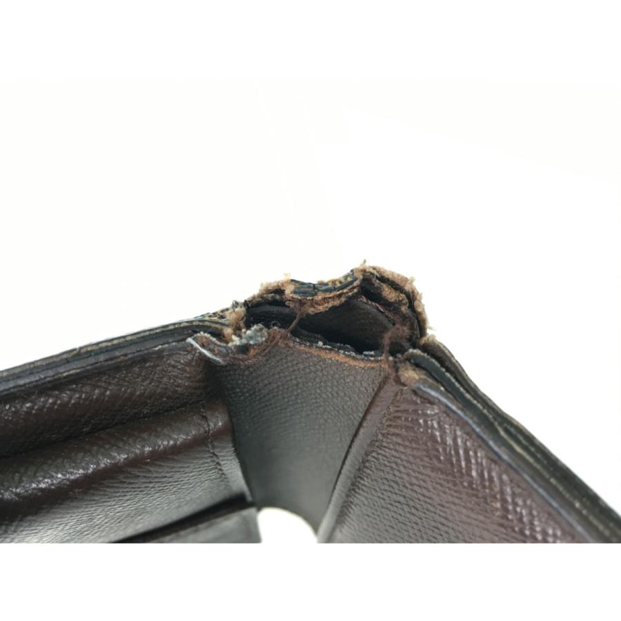 LOUIS VUITTON（ルイ・ヴィトン） ▽▽ 二つ折り財布 ダミエ