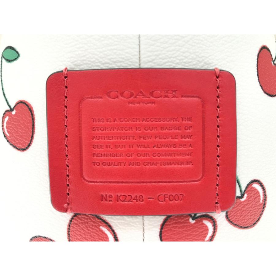 COACH（コーチ） ▽▽ コレクティブル ベア・ハート チェリー プリント