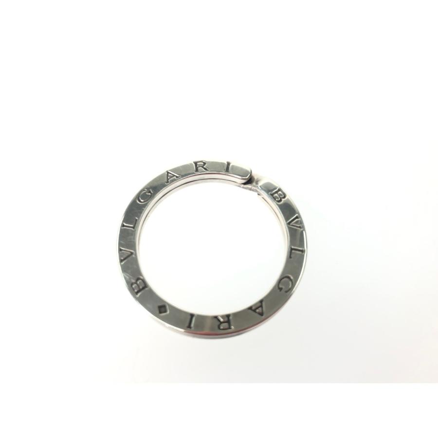 BVLGARI（ブルガリ） ▽▽ B-ZERO1 SILVER925 キーリング やや傷や汚れ